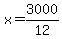 x+=+3000%2F12