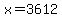 x+=+3612