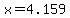x+=+4.159