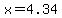 x+=+4.34