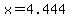 x+=+4.444
