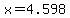 x+=+4.598