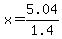 x+=+5.04%2F1.4