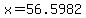 x+=+56.5982