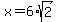x+=+6%2Asqrt%282%29