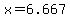 x+=+6.667
