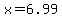 x+=+6.99