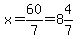 x+=+60%2F7+=+8%264%2F7
