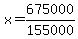 \"x+=+675000%2F155000\"