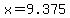 x+=+9.375