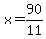 x+=+90%2F11