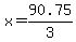 x+=+90.75%2F3