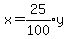 x+=+expr%2825%2F100%29y