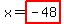 x+=+highlight%28-48%29