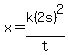 x+=+k%282s%29%5E2%2Ft