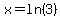 x+=+ln%283%29
