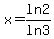 x+=+ln2%2Fln3