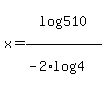x+=+log%28510%29%2F%28-2%2Alog%284%29%29