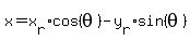 x+=+x%5Br%5Dcos%28theta%29+-+y%5Br%5Dsin%28theta%29