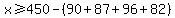 x+%3E=+450+-+%2890%2B87%2B96%2B82%29