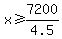 x+%3E=+7200%2F4.5