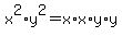 x+%5E2%2A+y%5E2=x%2Ax%2Ay%2Ay