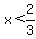 x++%3C+2%2F3