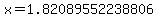 x+++=+1.82089552238806