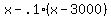 x+-+.1%2A%28x+-+3000%29