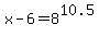 x+-+6+=+8%5E10.5