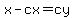 x+-+cx+=+cy