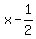 x-1%2F2