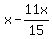 x-11x%2F15
