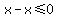 x-x%3C=0