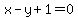 x-y%2B1=0