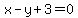 x-y%2B3=0