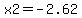 x2+=+-2.62