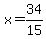 x=34%2F15