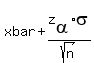 xbar%2Bz%5Balpha%5D%2Asigma%2Fsqrt%28n%29