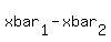xbar%5B1%5D+-+xbar%5B2%5D