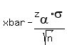 xbar-z%5Balpha%5D%2Asigma%2Fsqrt%28n%29