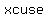 xcuse
