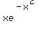 xe%5E%28-x%5E%282%29%29