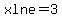 xlne=3