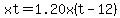 xt+=+1.20x%28t-12%29