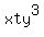 xty%5E3