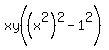xy%28%28x%5E2%29%5E2-1%5E2%29