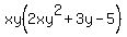 xy%282xy%5E2%2B3y-5%29