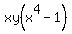 xy%28x%5E4-1%29