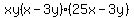 xy%28x-3y%29%2825x-3y%29